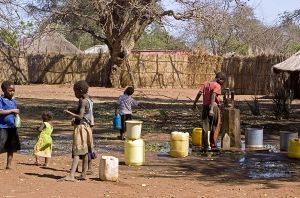 Communal Water Tap Zambia 
